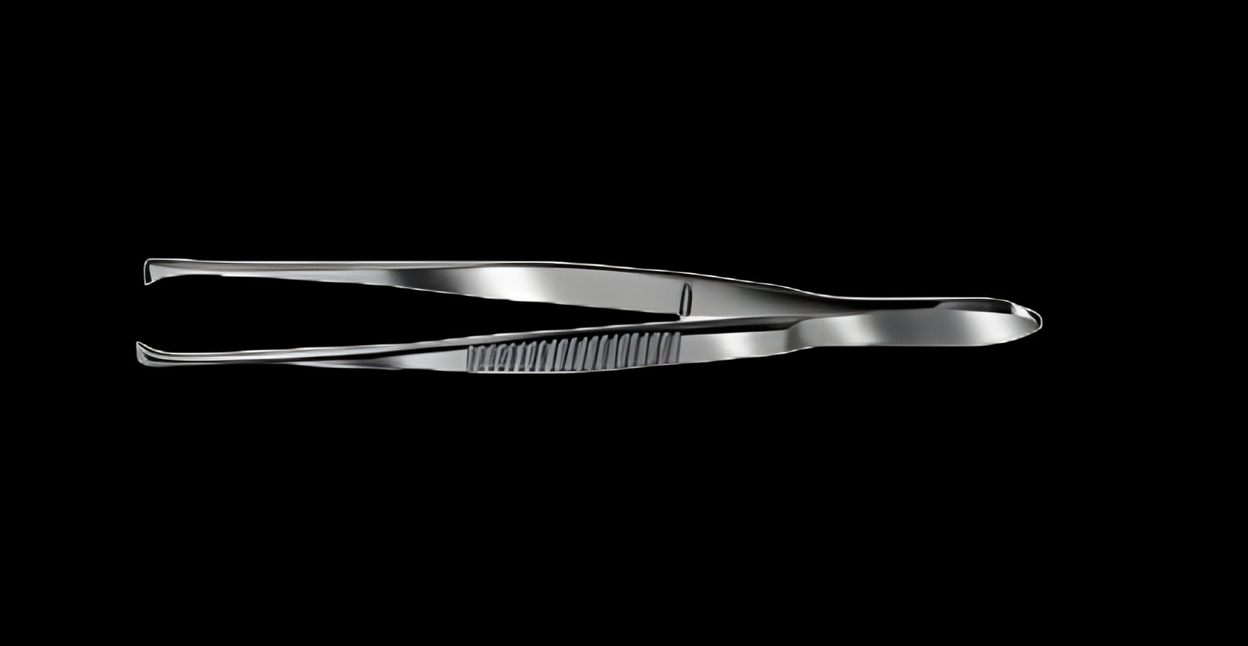 Fixation Forceps Storz® Graefe 4-1/3 Inch Length Surgical Grade Stainless Steel NonSterile NonLocking Serrated Thumb Handle 4.5 mm Wide Jaws with Fine Teeth