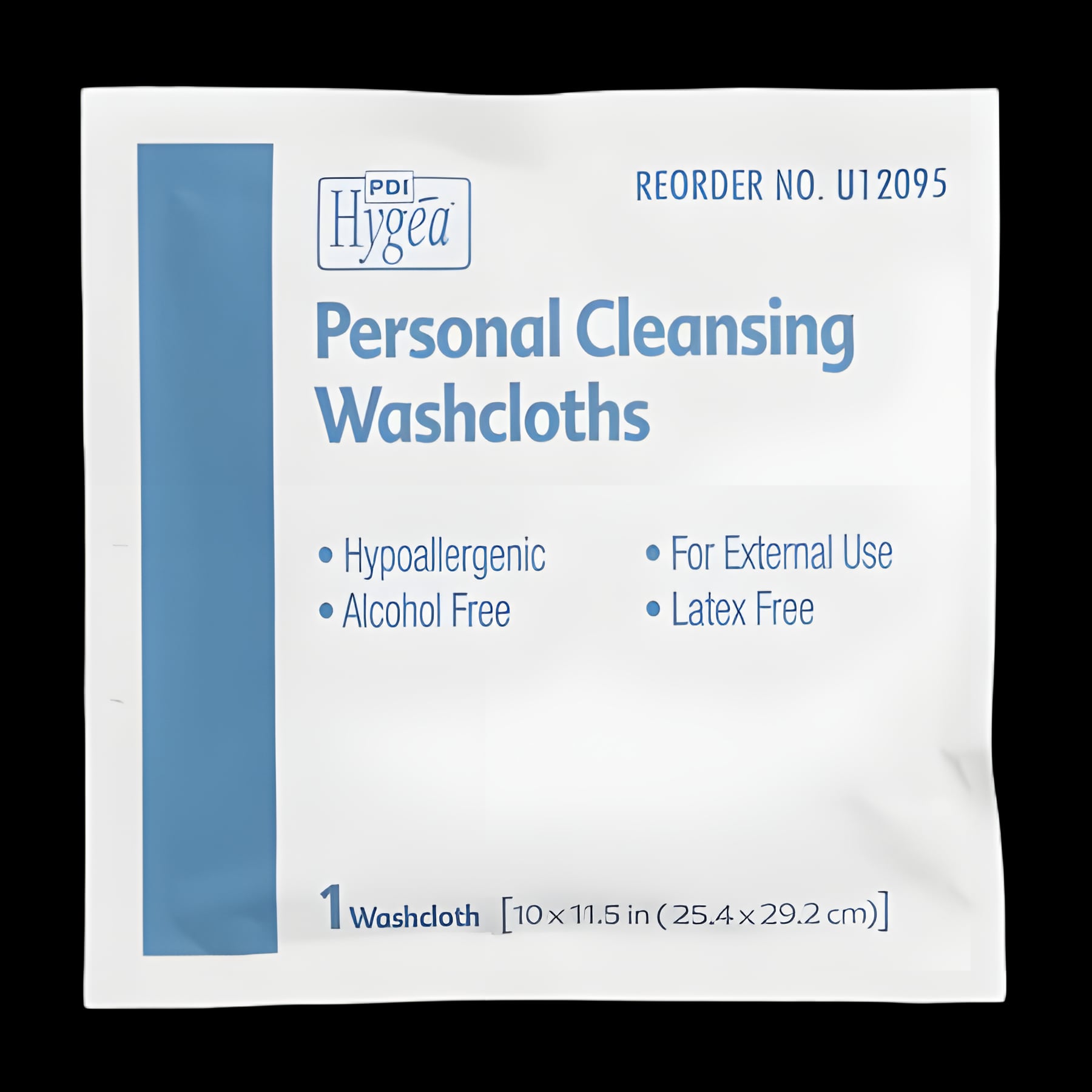 Skin Cleansing Towelette Hygea® Individual Packet Scented 400 Count
