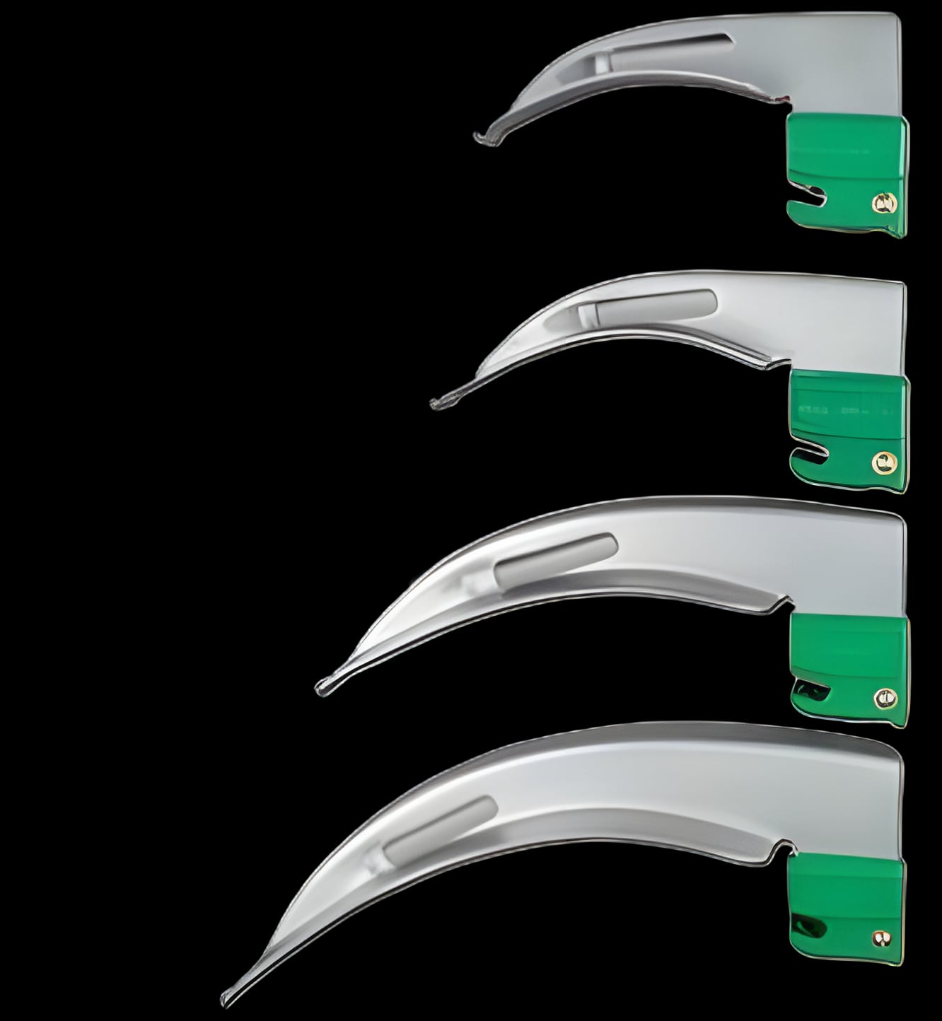 Laryngoscope Blade GreenLine® Macintosh Type Size 1 Infant - 5-5332-01