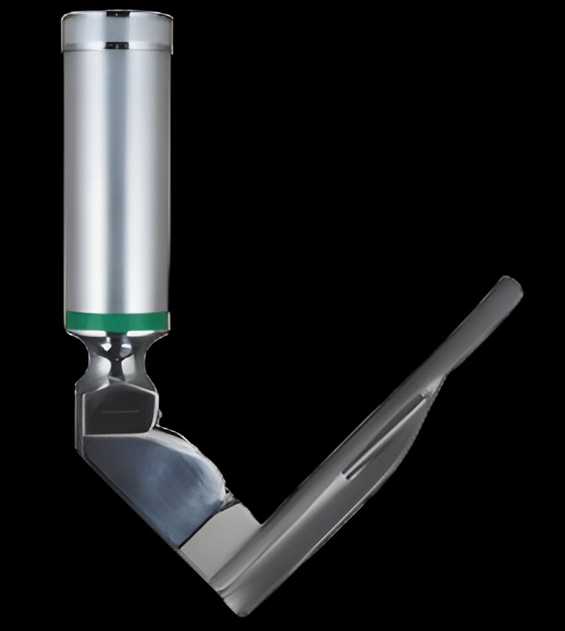 Laryngoscope Handle GreenLine® Greenline FiberOptic X-Large Handle
