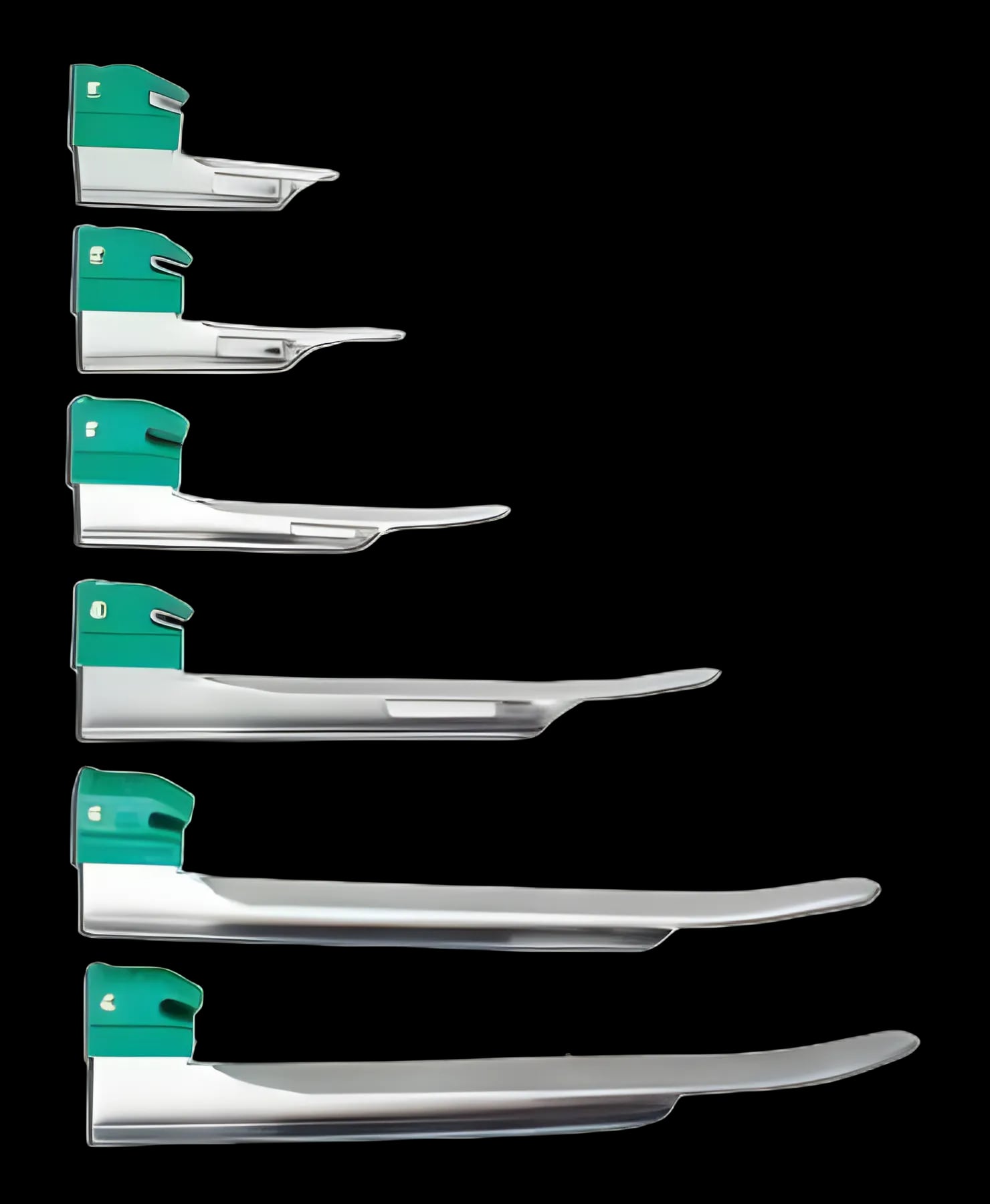 Laryngoscope Blade GreenLine® Miller Type Size 1 Infant - 5-5333-01