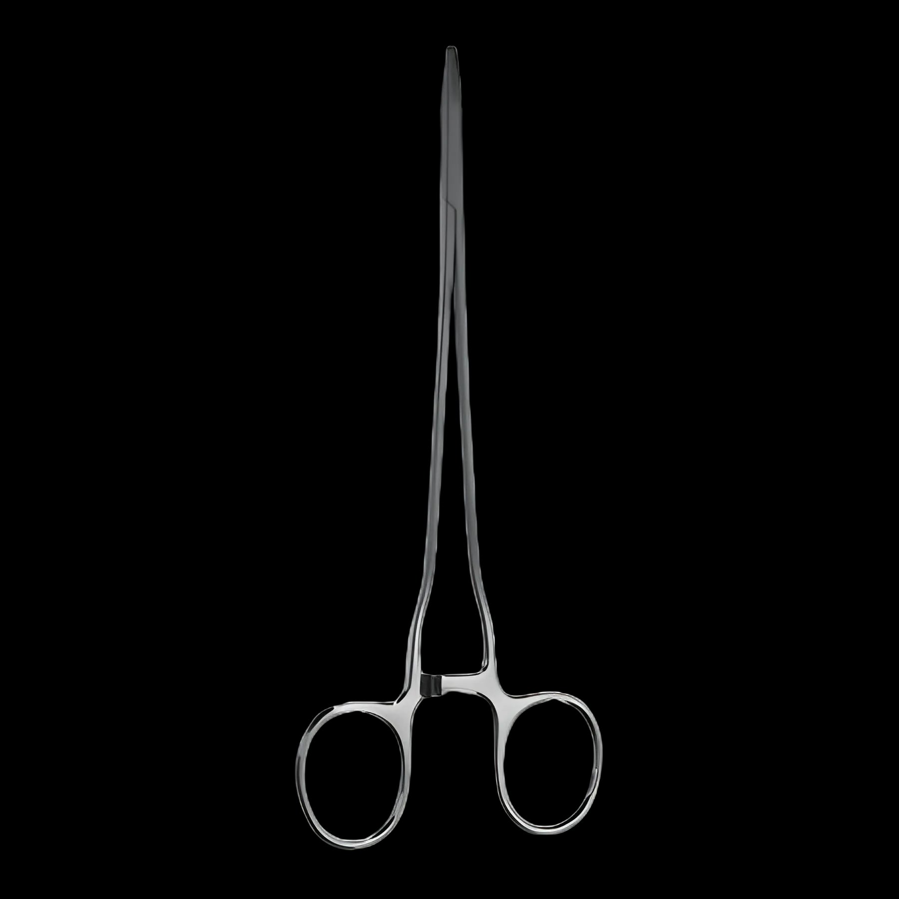 Snowden-Pencer™ Diamond-Jaw Needle Holder 8-1/4 Inch Curved Delicate Jaws