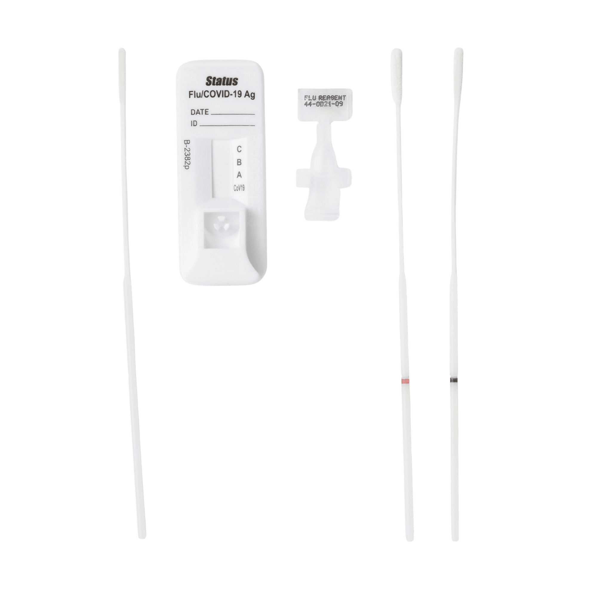 Lifesign Rapid test: Respiratory Test Kist Status COVID-19 / Flu A and B 25 Test CLIA Waived, 25 test/kit