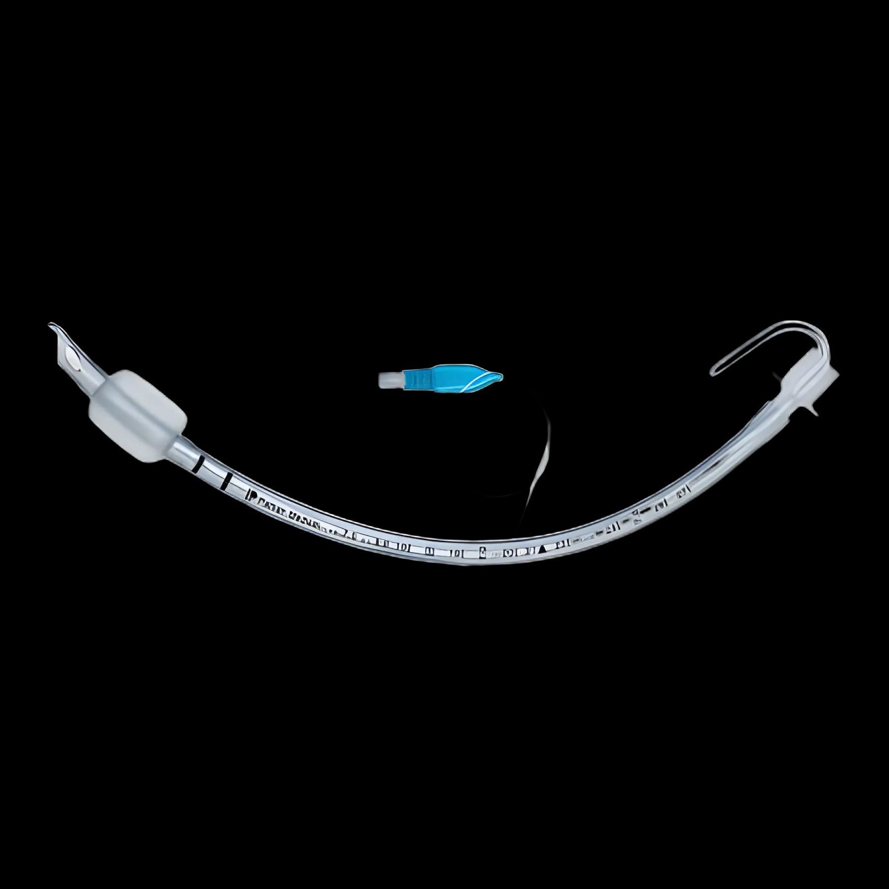 Flex-Tip® Curved Cuffed Endotracheal Tube 7.0mm with Stylet for Adults - H-PFST-70-10