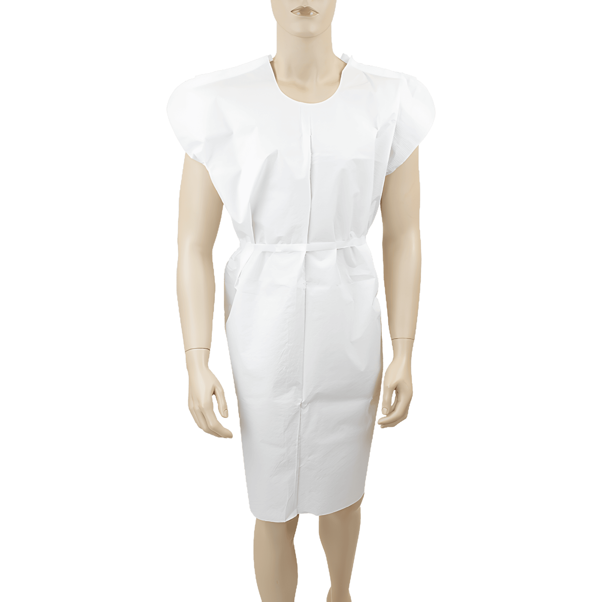 Patient Gown -3-ply T/P/T -(50/CS) color White