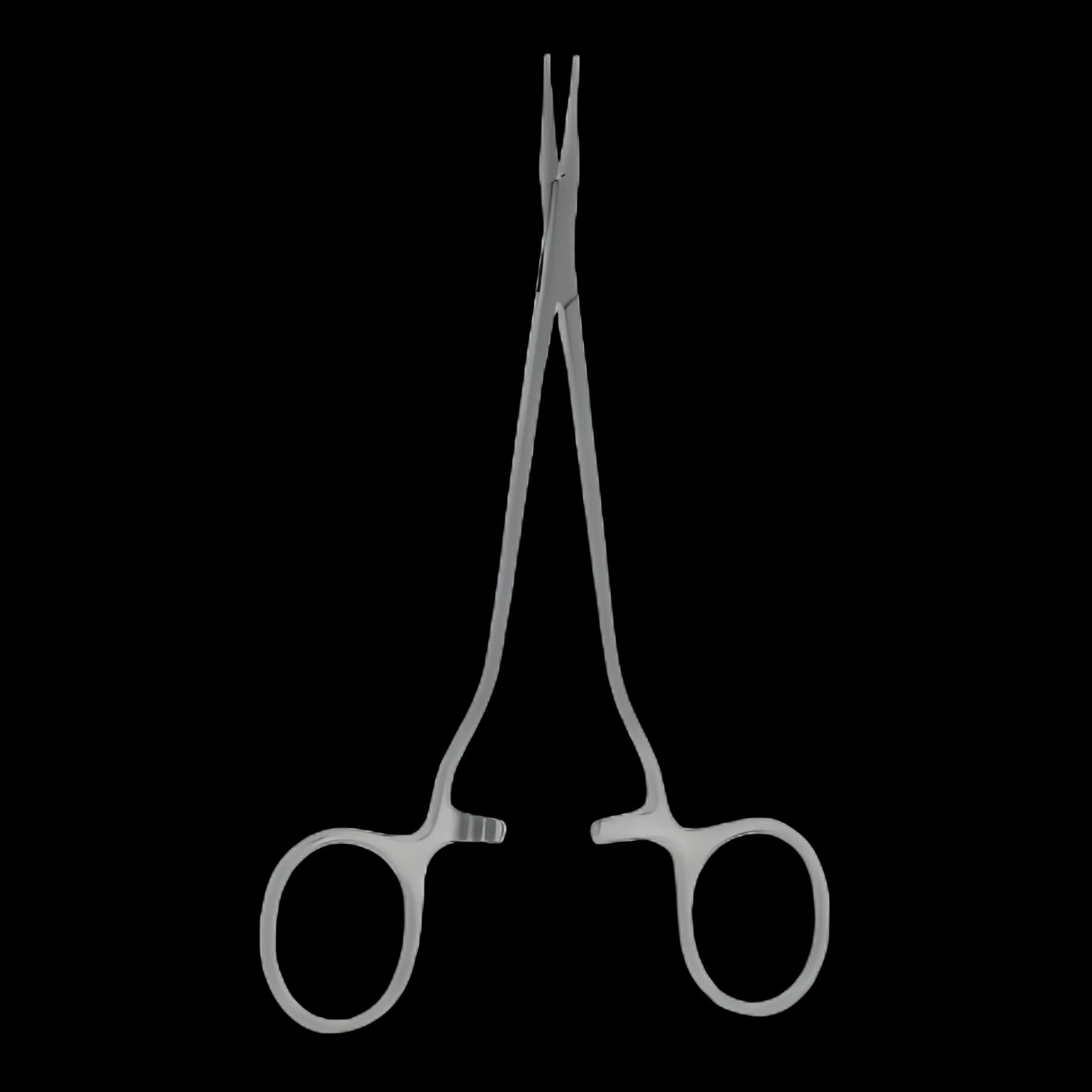 Needle Holder Snowden-Pencer™ Diamond-Jaw 8 Inch Length Extremely Delicate Tapered Jaws Finger Ring Handle
