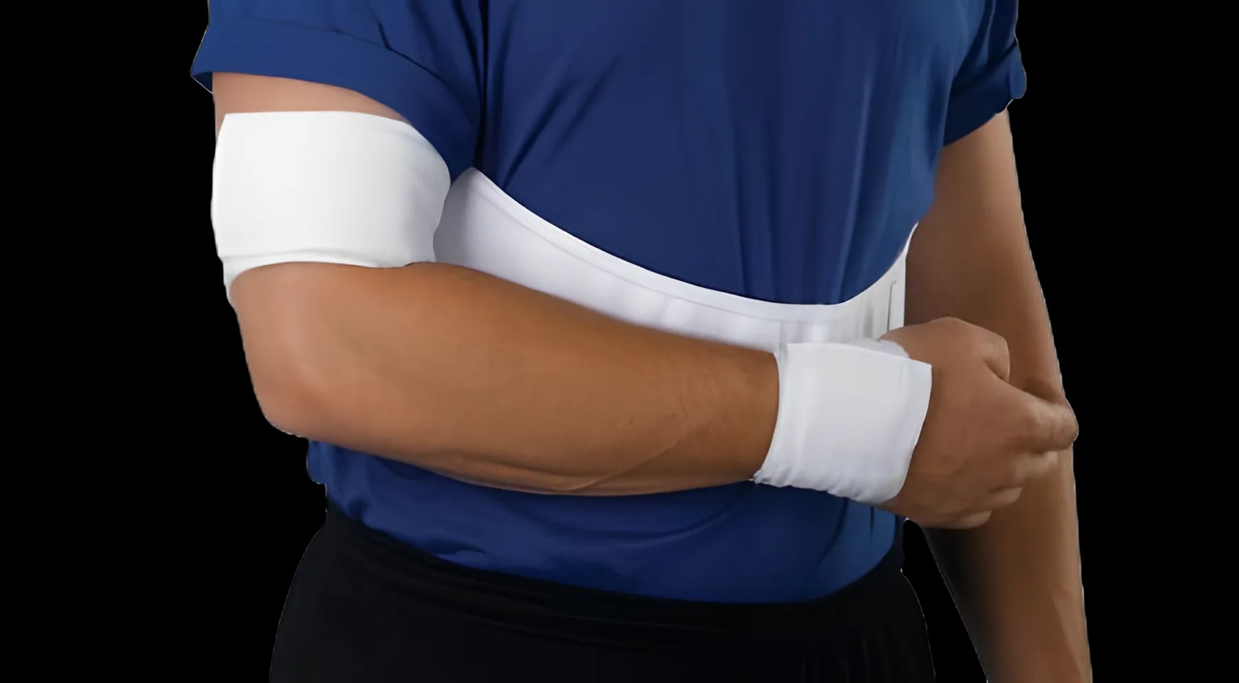 DeRoyal Shoulder Immobilizer, X-Small - Foam/Polyester/Cotton Blend