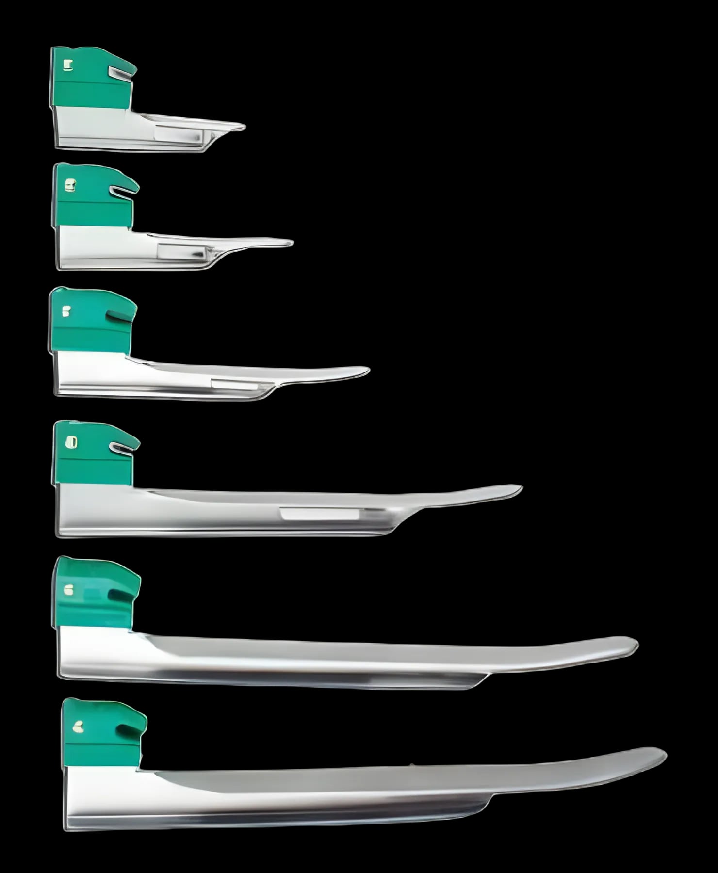 Laryngoscope Blade GreenLine® Miller Type Size 3 Medium Adult - 5-5333-03