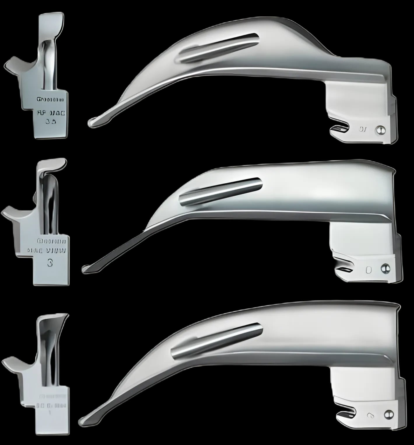 Laryngoscope Blade GreenLine® Macintosh American Type Size 3 Medium Adult