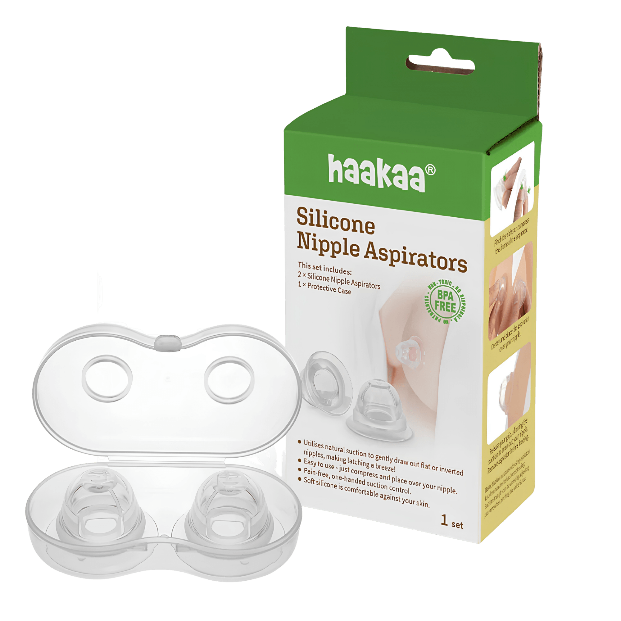 Silicone Nipple Aspirators — Inverted Nipple Corrector
