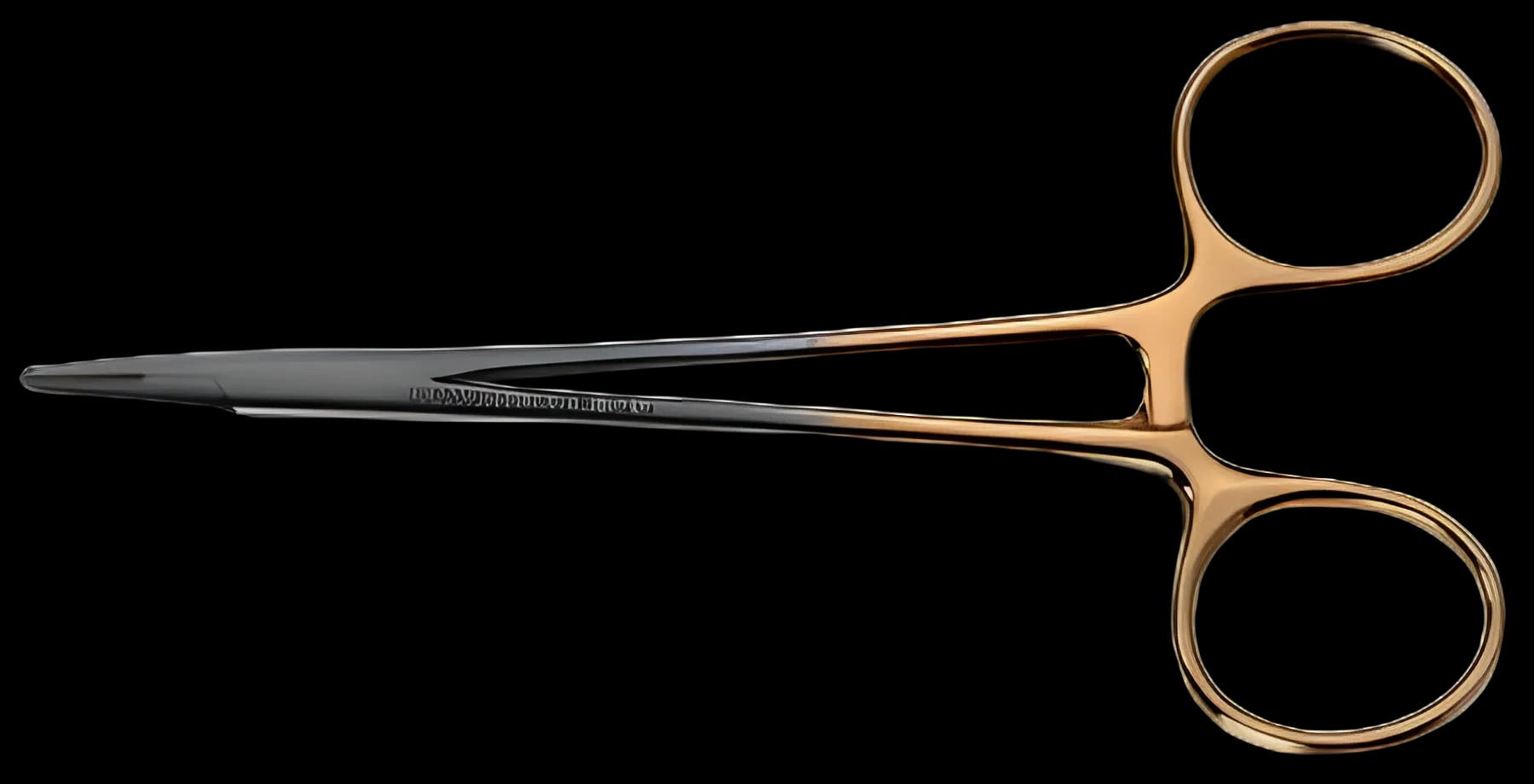 Needle Holder Snowden-Pencer™ Diamond Jaw 4-1/2 Inch Length 7,000 Teeth per Square Inch Finger Ring Handle