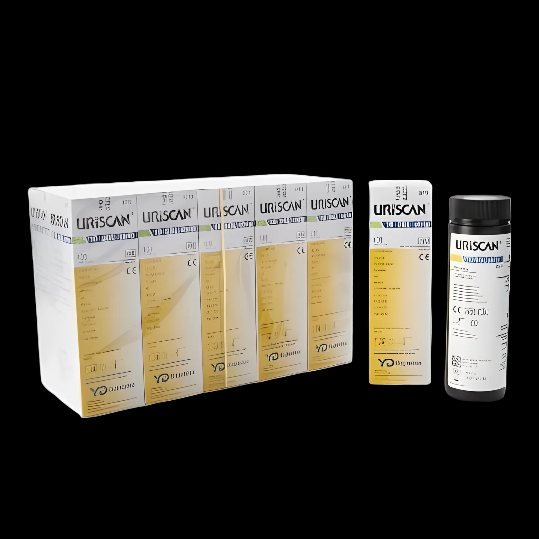 Uriscan® Urinalysis Reagent Strips for Diabetes, Kidney, Liver & Infection Screening