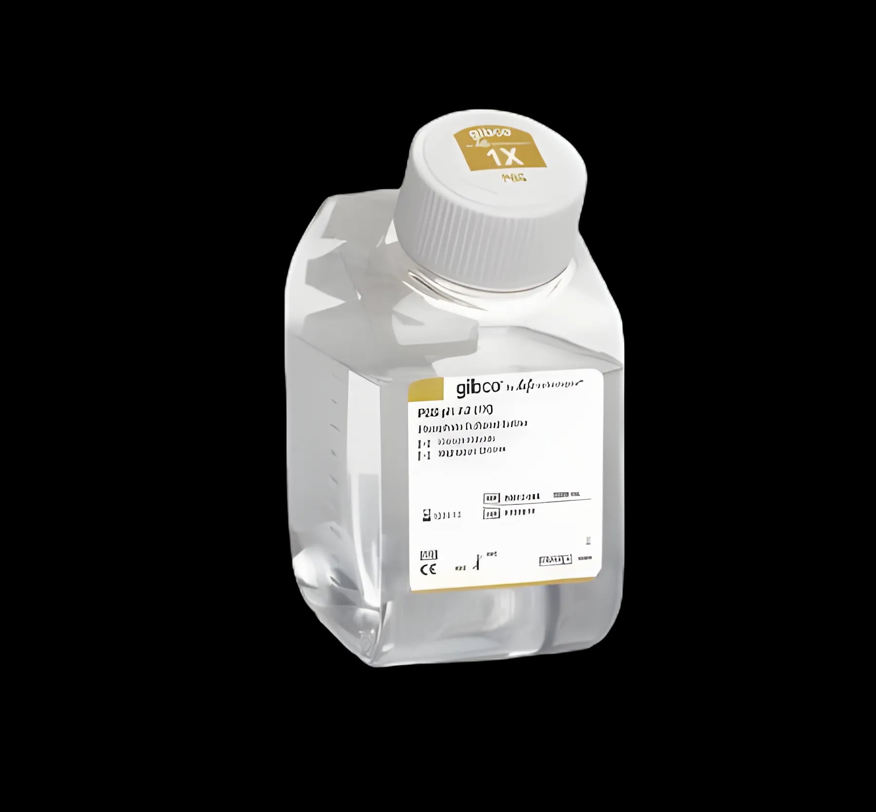 Gibco® Phosphate Buffered Saline (PBS) 1X, pH 7.2, 10 X 500 mL - Cell Culture Reagent