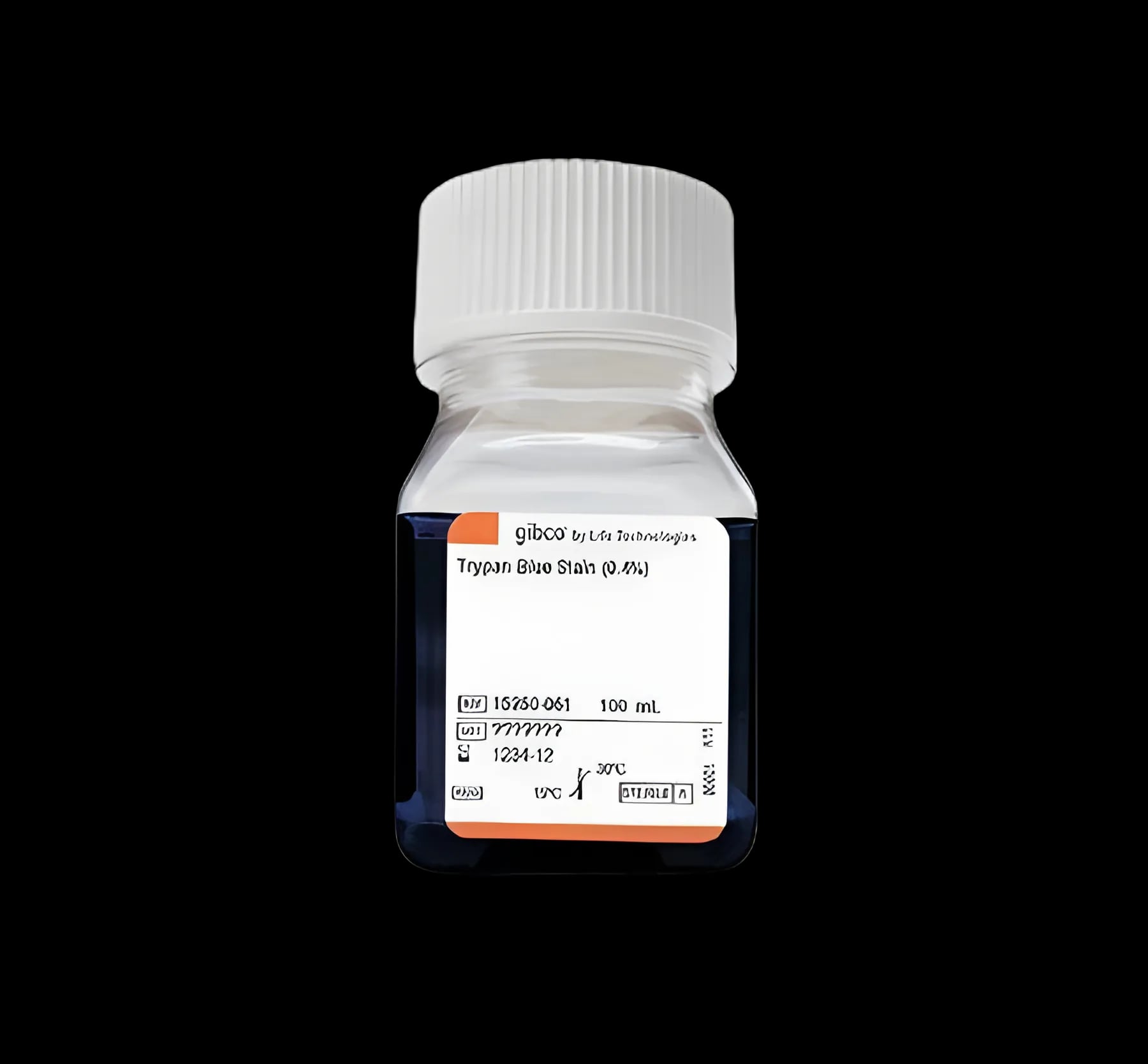 Gibco™ Trypan Blue Solution 0.4% for Cell Viability - 100 mL Bottle