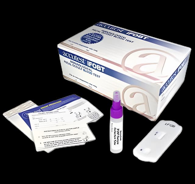 Accutest iFOBT Home Fecal Blood Test Kit