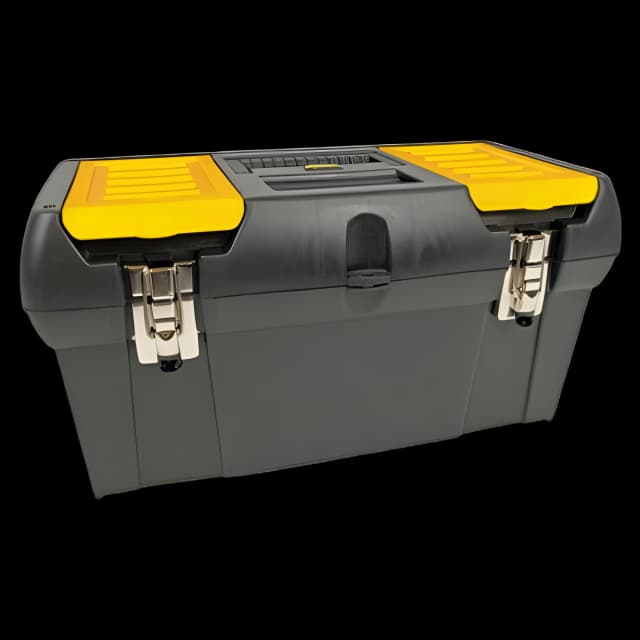 Series 2000 Toolbox w/Tray, Two Lid Compartments