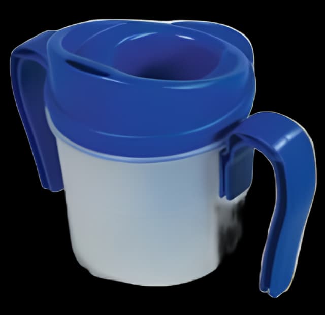 ADL Dysphagia Cup Provale™ 8 oz. Clear Plastic Reusable - 2970010791