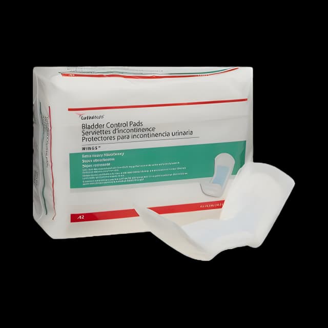 Bladder Control Pad Sure Care™ 4 X 14-1/2 Inch Heavy Absorbency Polymer Core One Size Fits Most