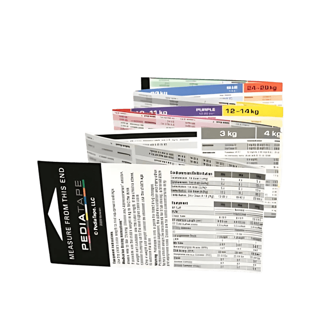 PEDIATAPE, Pediatric Emergency Tape, Compatible with the Broselow System