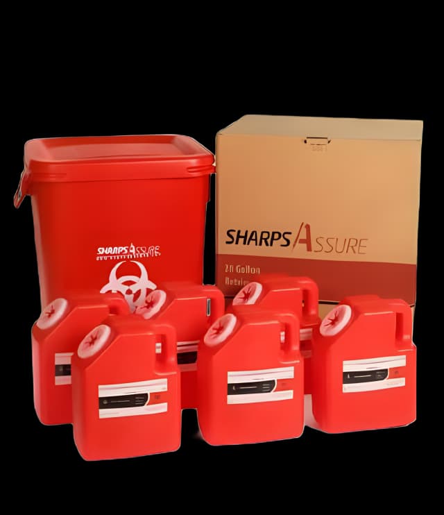 Sharps Assure 2 Gallon Mailback Sharps Container