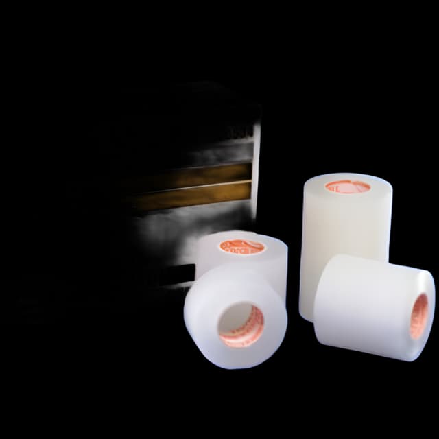 Hypoallergenic Medical Tape Kendall™ Hypoallergenic Clear Transparent 1/2 Inch X 10 Yard Plastic NonSterile