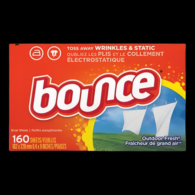 Fabric Softener Sheets, Outdoor Fresh, 160 Sheets/Box