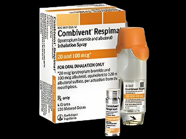Combivent® Respimat® Ipratropium / Albuterol Sulfate 20 mcg - 120 mcg Solution Metered-Dose Inhaler 4 Grams 120 Doses