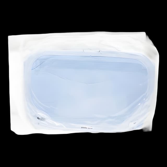 Surgical Hood with Shield Flyte™ Steri-Shield® Peel-Away One Size Fits Most White Pull On Closure