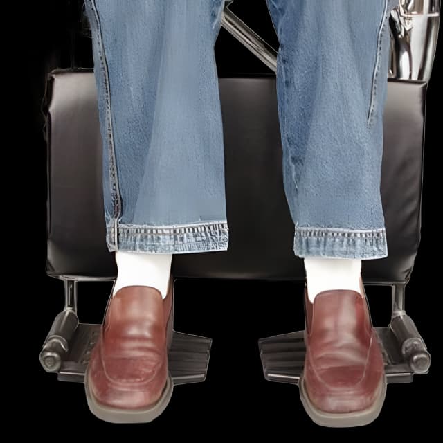 Calf Protector Lacura™ For 18 Inch Wheelchair