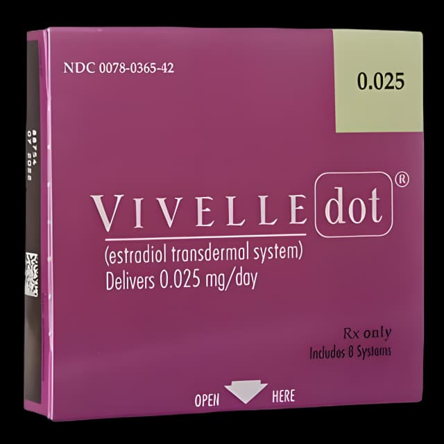 Estradiol 0.25mg/24hr Patch by Sandoz - 8 Pack