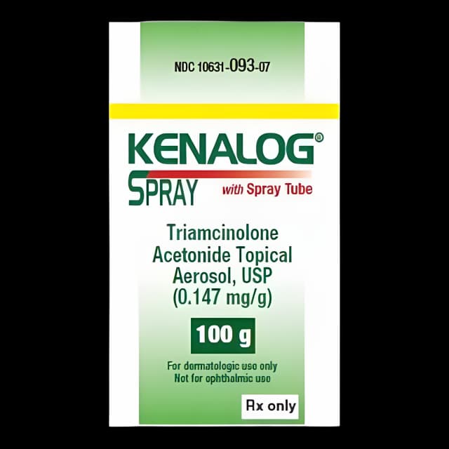 Kenalog Spray 0.147mg/g Triamcinolone Acetonide Aerosol