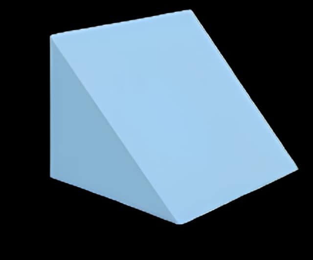 Positioner Wedge 10 W X 10 D X 10 H Inch Foam Freestanding