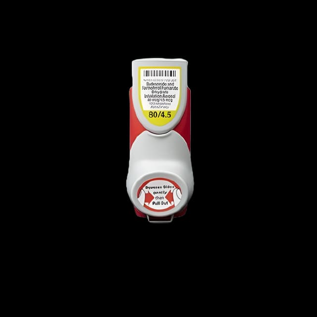 Budesonide/Formoterol 80mcg/4.5mcg Inhaler - 120 Doses