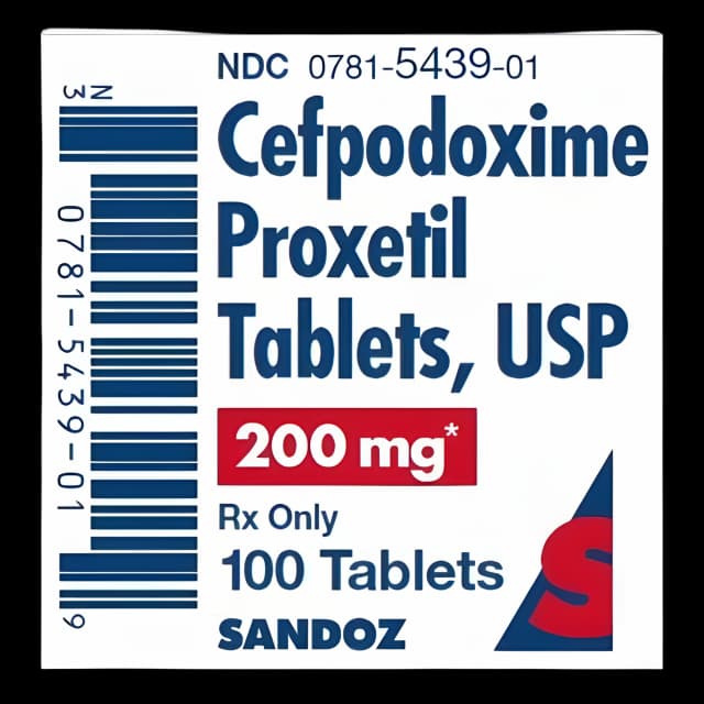 Buy Cefpodoxime Proxetil 200mg Tablets | Sandoz