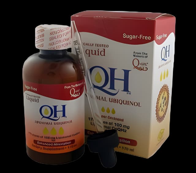 Liquid QH™ Ubiquinol 100mg - Liposomal CoQ10 Supplement