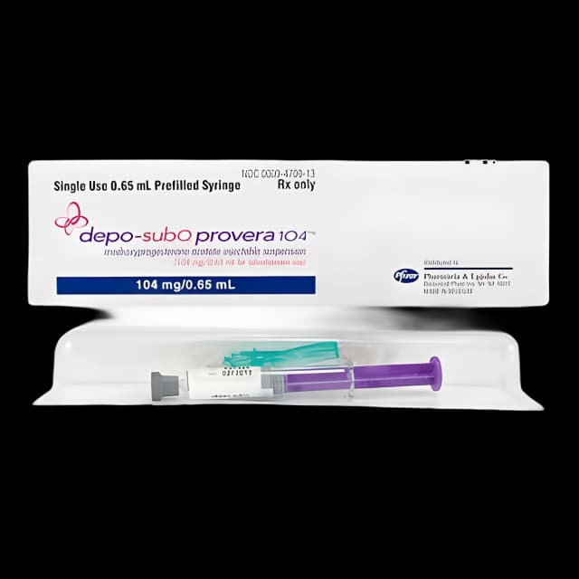 depo-subQ provera 104™ Medroxyprogesterone Acetate 104 mg / 0.65 mL Injection Prefilled Syringe 0.65 mL