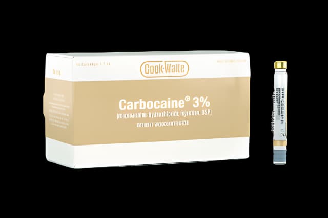 Carbocaine Mepivacaine Dental Cartridges - Septodont