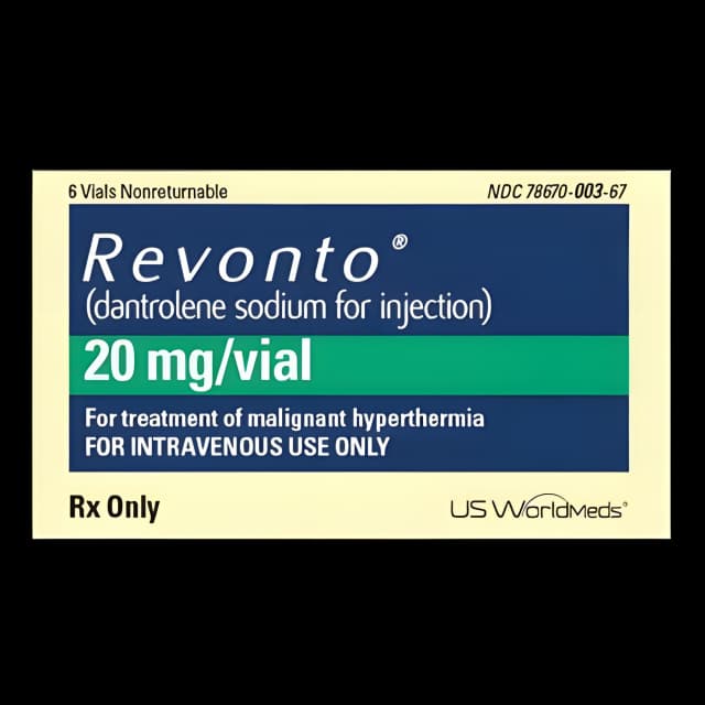 Revonto™ Dantrolene Sodium 20 mg Injection Vial 65 mL