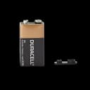Alkaline Battery Duracell® Coppertop® 9V Cell 9V Disposable 12 Pack