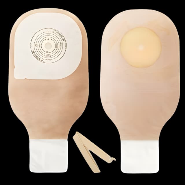 Colostomy Pouch Premier™ One-Piece System 12 Inch Length Trim To Fit Drainable