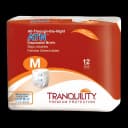 Unisex Adult Incontinence Brief Tranquility® ATN Medium Disposable Heavy Absorbency