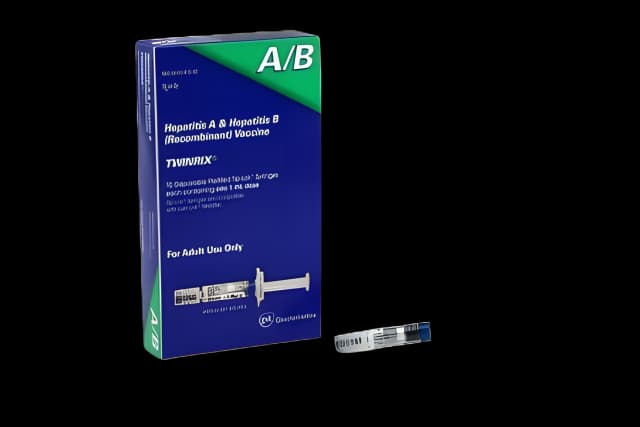 Twinrix® Hepatitis A and Hepatitis B Vaccine Indicated for People 18 Years of Age and Older 720 Unit - 20 mcg / mL Injection Prefilled Syringe 1 mL