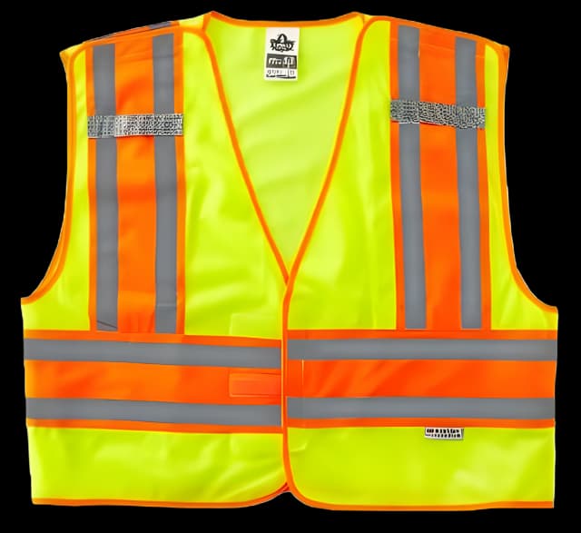 Safety Vest GloWear® 8245PSV Small / Medium Lime / Orange 1 Pocket Unisex