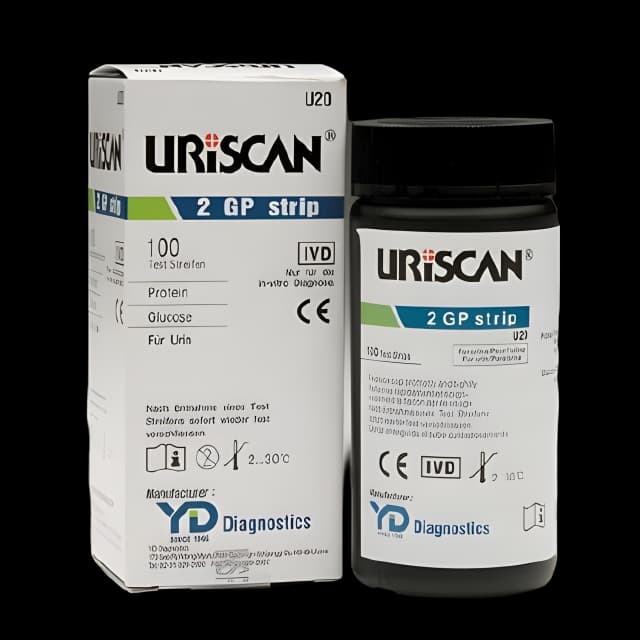 Uriscan® Glucose & Protein Urinalysis Strips - Biosys Labs