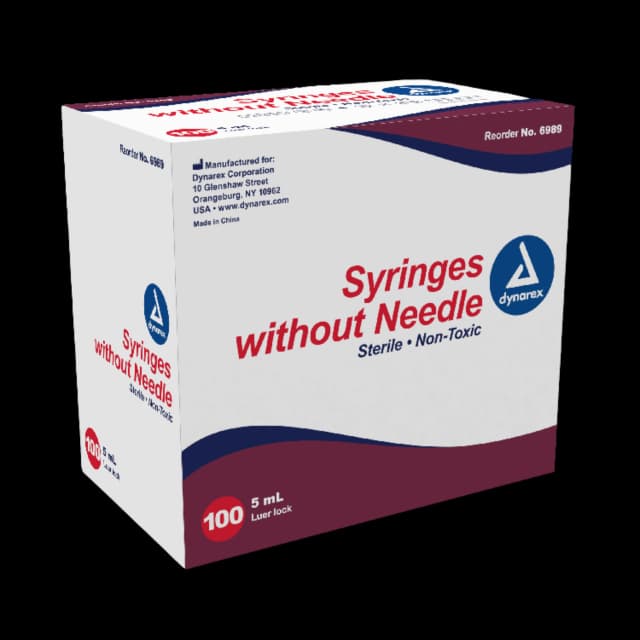5ml Luer Lock Syringe without Needle