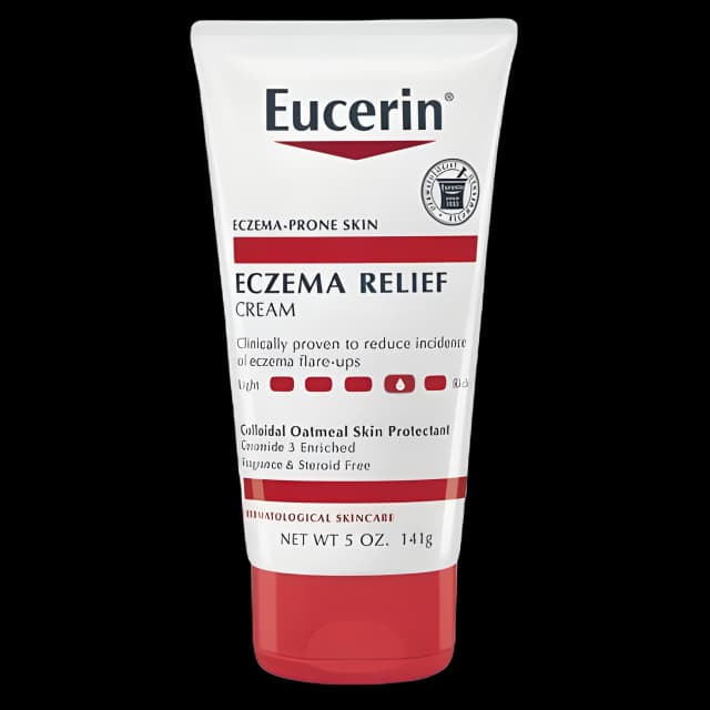 Eczema Cream Eucerin® Eczema Relief 5 oz. Tube Unscented Cream