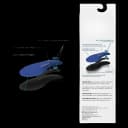 McKesson Brand Insole Full Length Size C Polypropylene / EVA / Polyester / Poron® Black / Blue Male 6 to 6-1/2 / Female 8 to 8-1/2