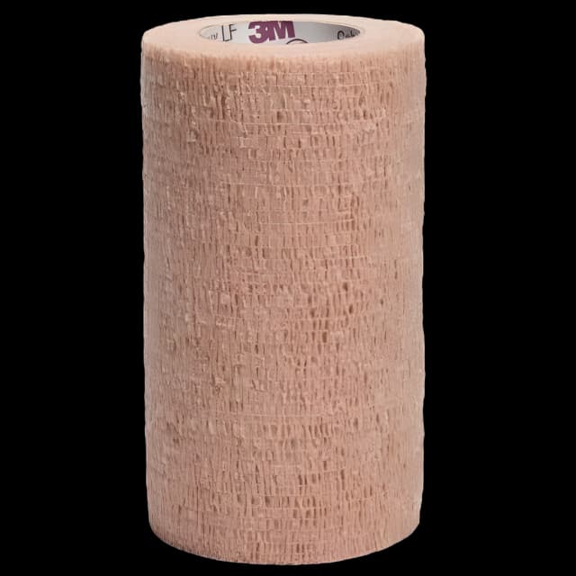 Cohesive Bandage 3M™ Coban™ LF 4 Inch X 5 Yard Self-Adherent Closure Tan NonSterile Standard Compression
