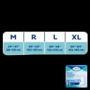 Unisex Adult Incontinence Brief TENA ProSkin™ Ultra Medium Disposable Heavy Absorbency
