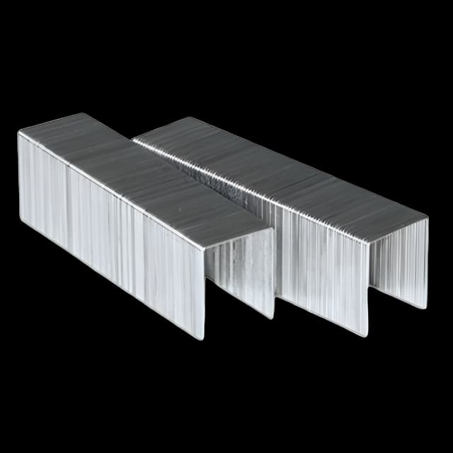 Light Touch Heavy-Duty Staples, 0.63" Leg, 0.5" Crown, Steel, 2,500/Box